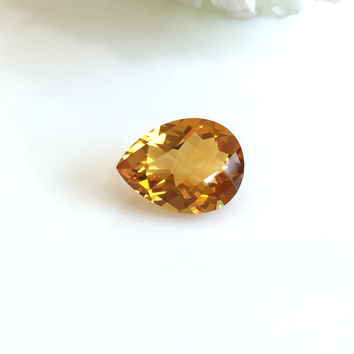 CITRINE 8.15 CT - Drop Shape