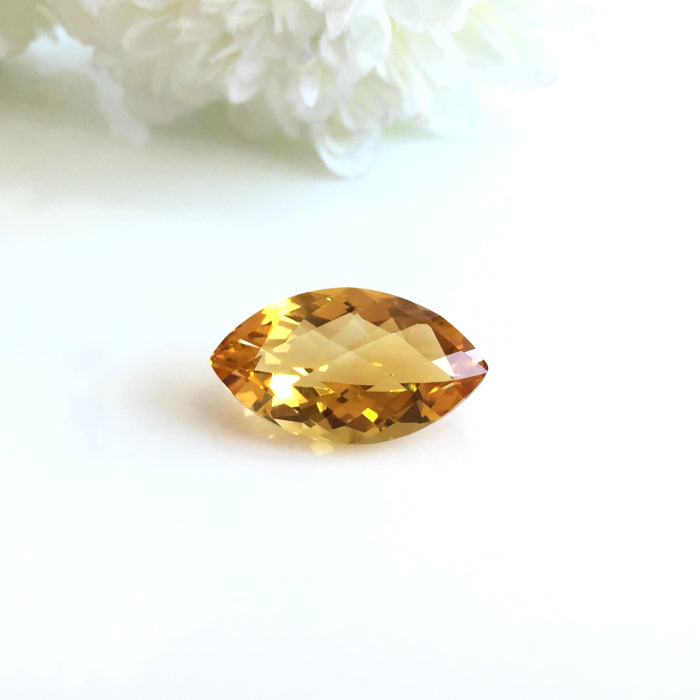 CITRINE 7.25 CT - Marquize Shape