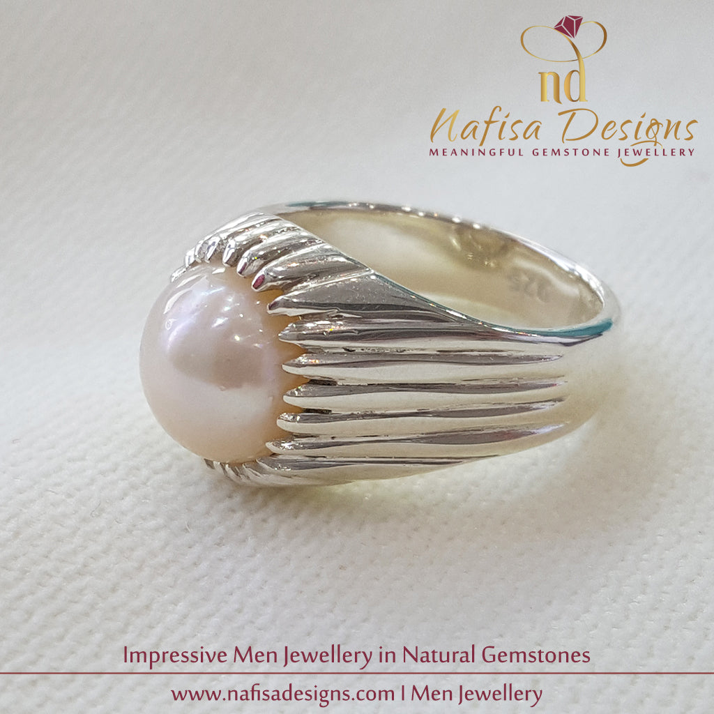 Men Pearl Ring