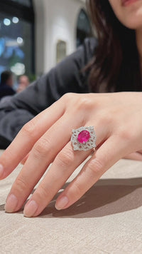 Alcazar Ruby Ring