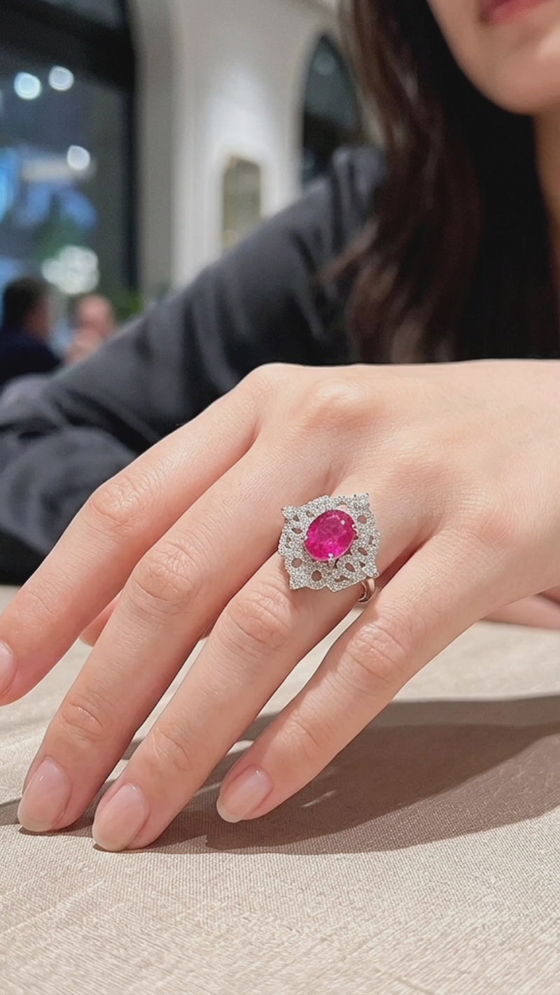 Alcazar Ruby Ring