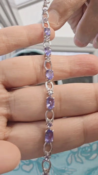 Interlace Tanzanite Bracelet