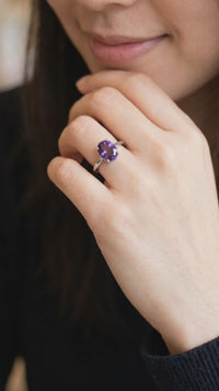 Pure Passion Ring - Amethyst