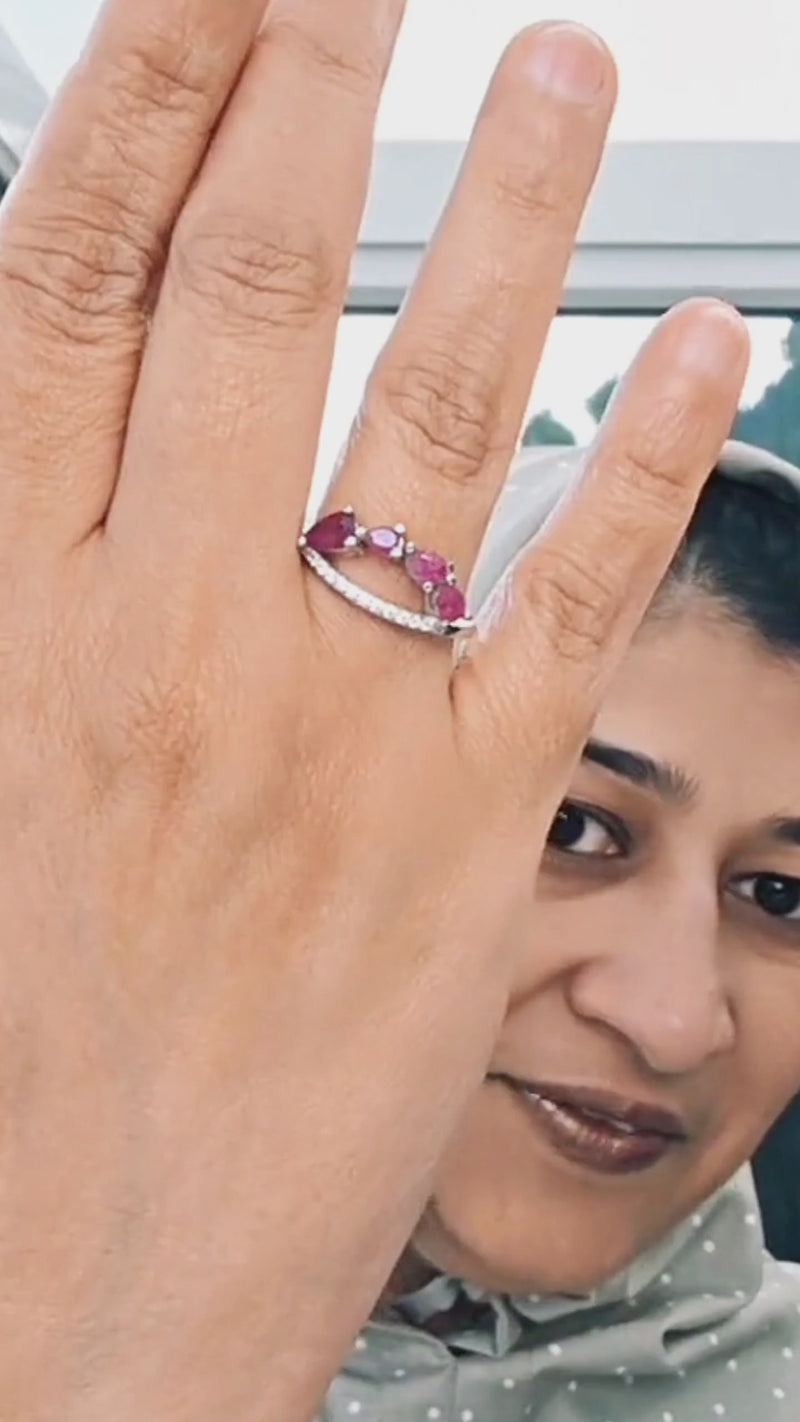 Monarch Ruby Ring