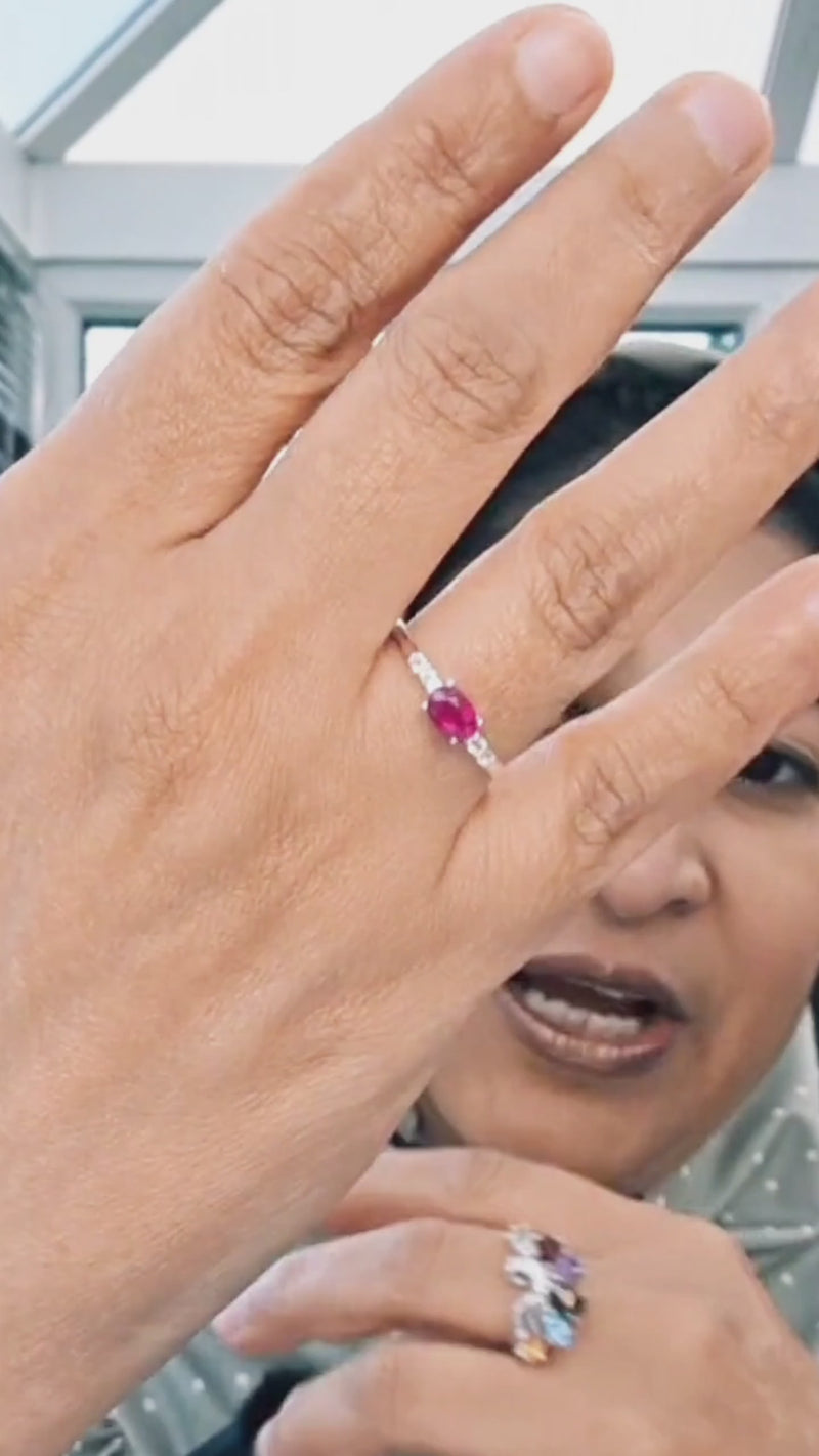 Gem of Passion - Ruby Ring