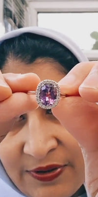 Purple Haze - Amethyst Ring