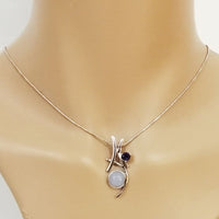 Relish Pendant - Green Fluorite & Tourmaline