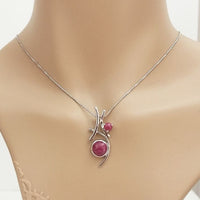 Relish Pendant - Ruby