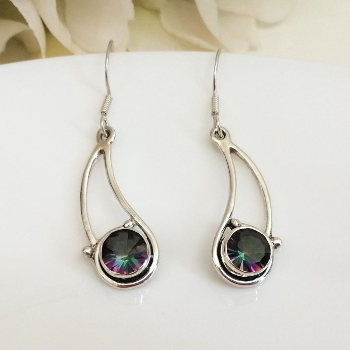 Mystic Quartz Earrings 