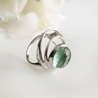 Fluorite Ring - Green