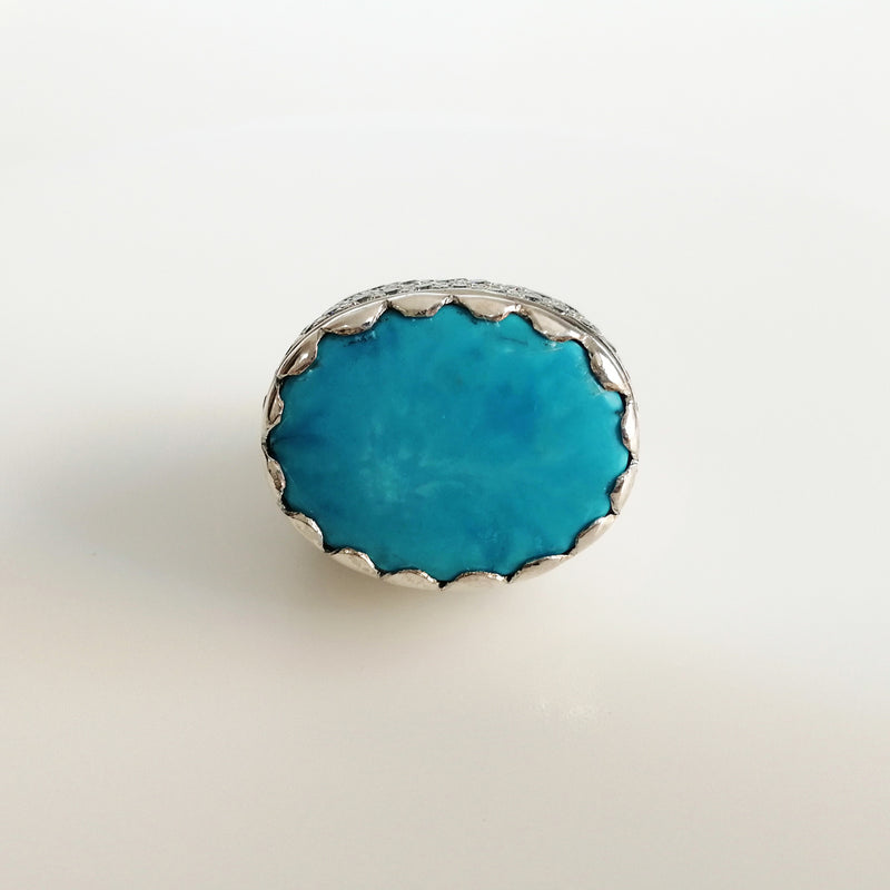 Turquoise (Firoza) Ring