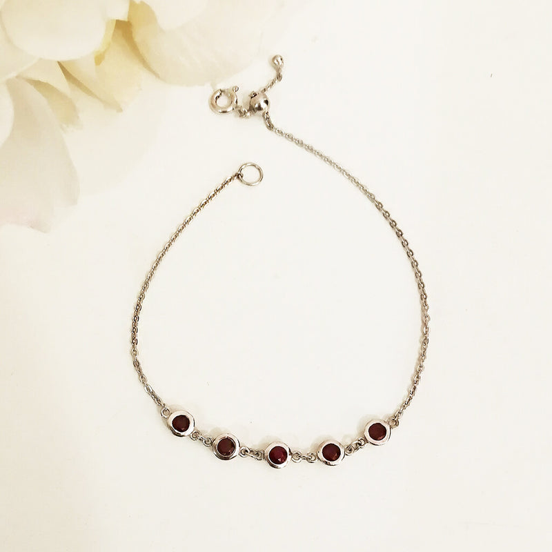 Petite Ruby Bracelet