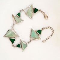 Green Agate & Amazonite Bracelet