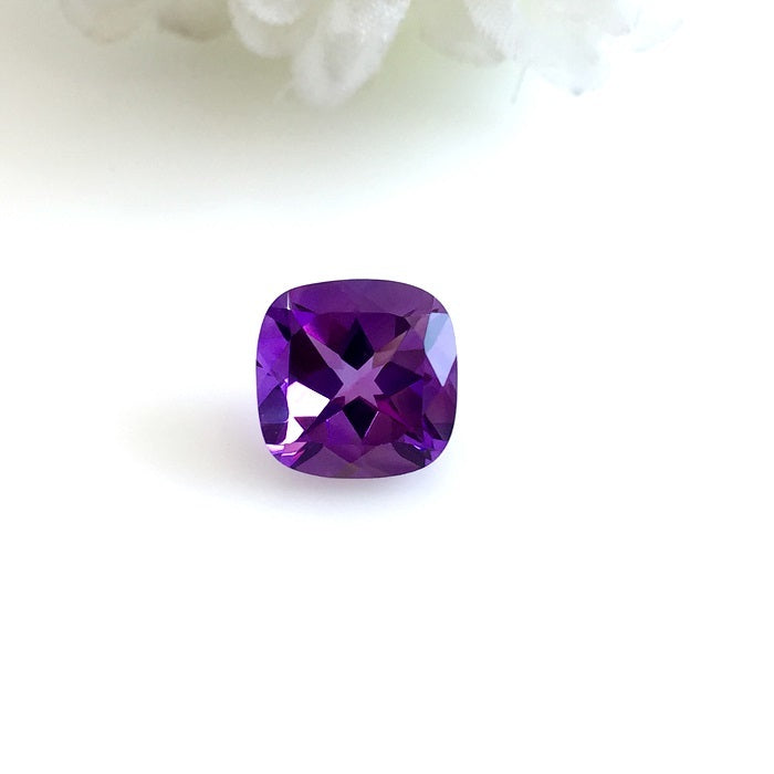AMETHYST 2.85 CT - Square Shape
