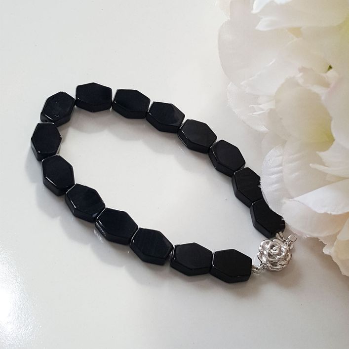 Black Agate Desire Bracelet