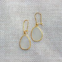 Classic Milky Quartz Earrings