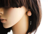 Classic Lace Agate Earrings