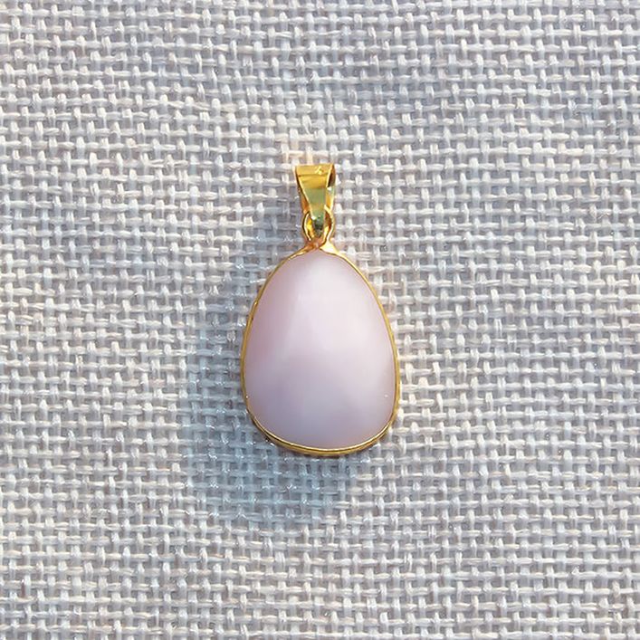 Classic Pink Opal Pendant