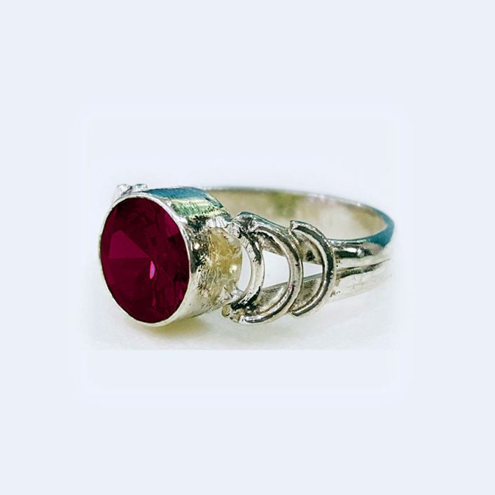 Connection Men Ruby Ring