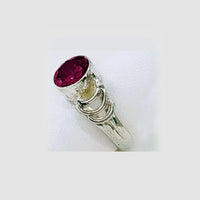 Connection Men Ruby Ring