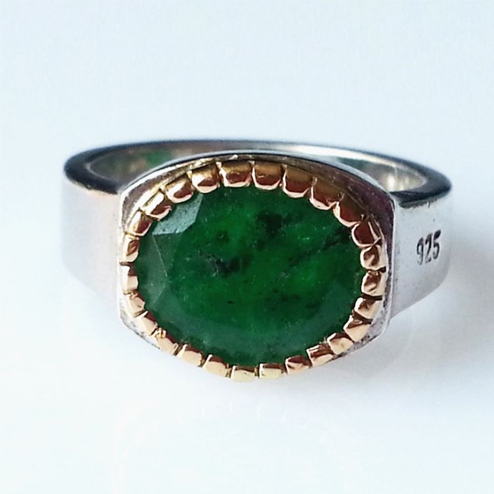 Winner Men Jade Ring (Bespoke)