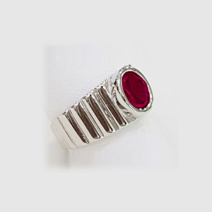 Traveller Men Ruby Ring