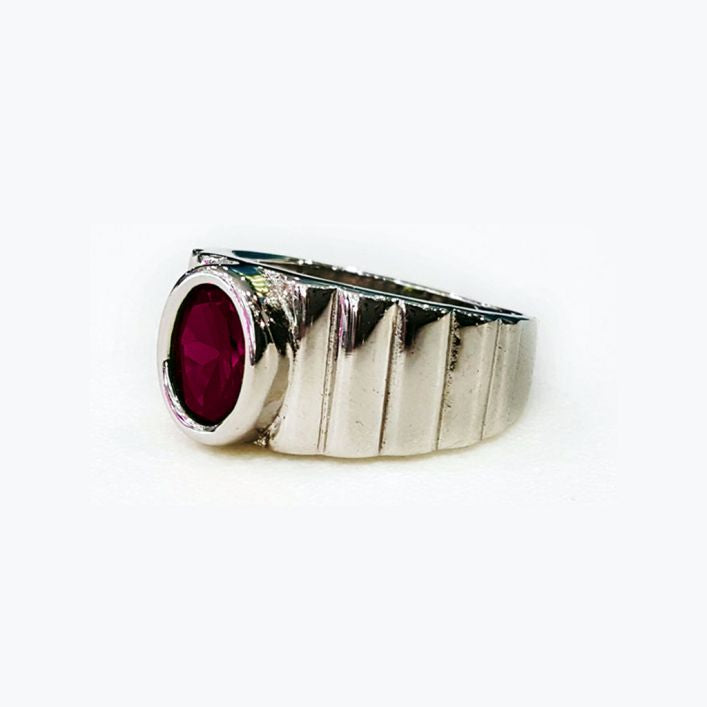 Traveller Men Ruby Ring