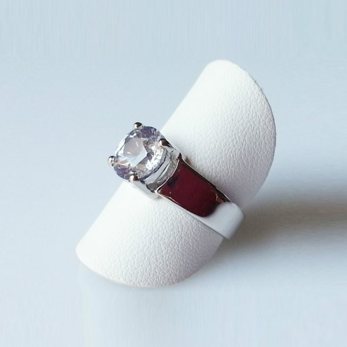 Pavement Men Zircon Ring