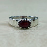 Sportsmans Ruby Men Ring (Bespoke)