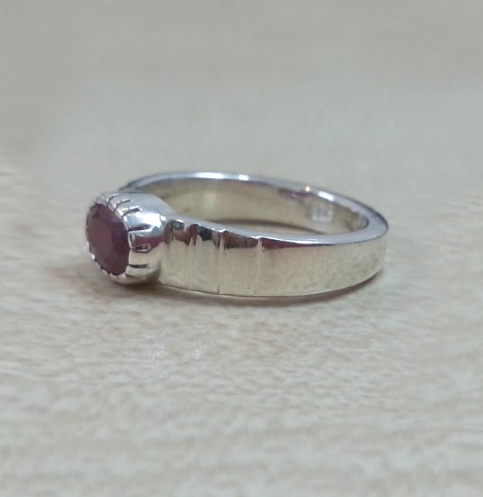 Sportsmans Ruby Men Ring (Bespoke)