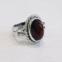 Orbit Men Ruby Ring