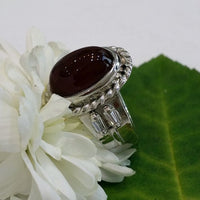 Orbit Men Ruby Ring