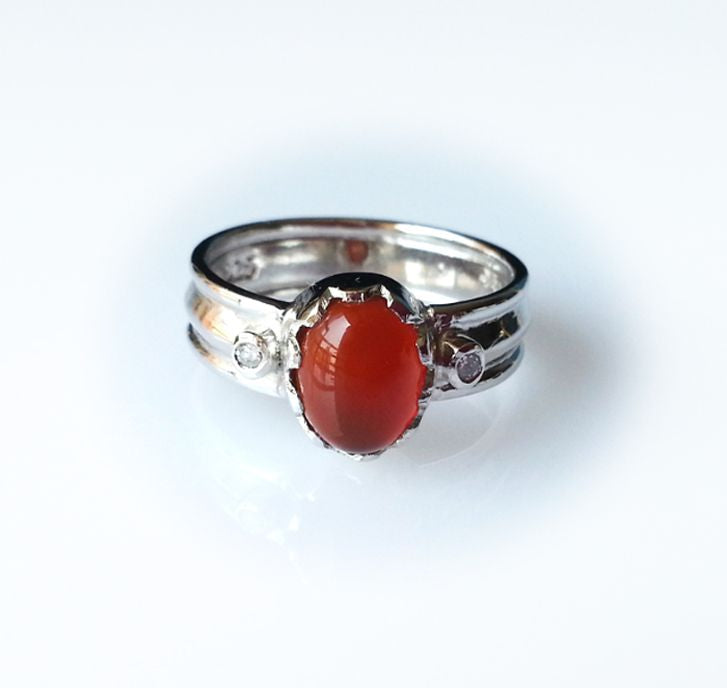 Knife Edge Men Akeek Ring (Bespoke)