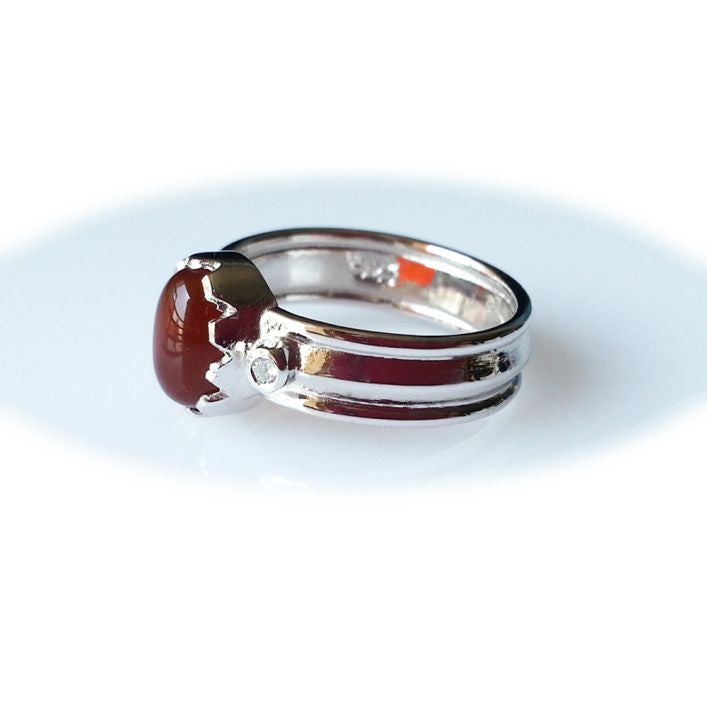 Knife Edge Men Akeek Ring (Bespoke)