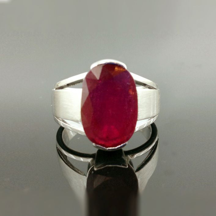 Bridged Men Ruby Ring