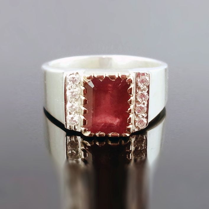 Signature Men Ruby Ring (Bespoke)