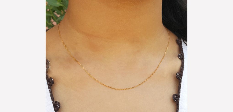 Thin Gold Chain (45cm)