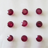 RUBY - Round shape (5 mm)