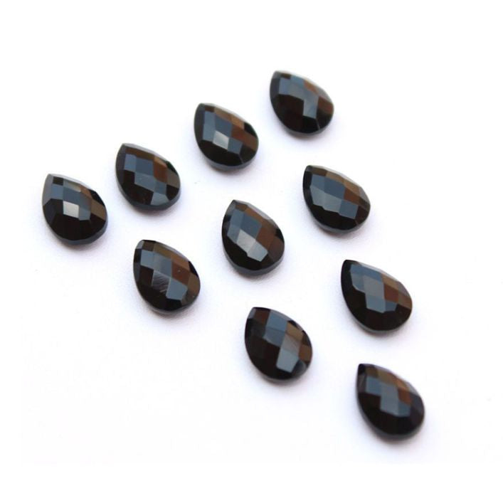 BLACK ONYX- Pear Shape (5 mm x 7 mm)