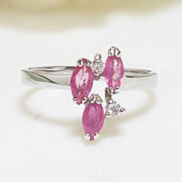 Ruby Cluster Ring