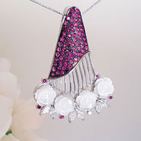 Celebration Pendant - Ruby