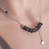Caffeinated Smoky Topaz Necklace