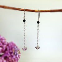 Lucid Amethyst Earrings