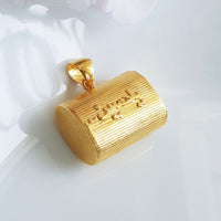 Ya Hussain Gold Locket (Bespoke)