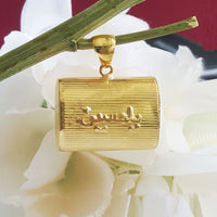 Ya Hussain Gold Locket (Bespoke)