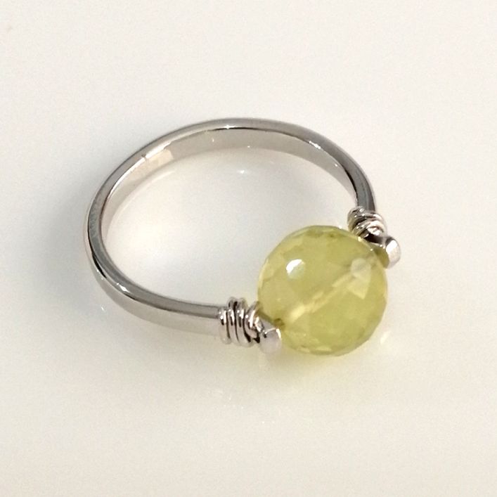 Ponder Ring - Lemon Quartz