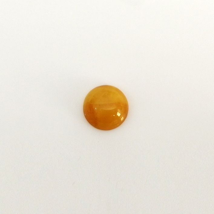 Amber Round Gemstone