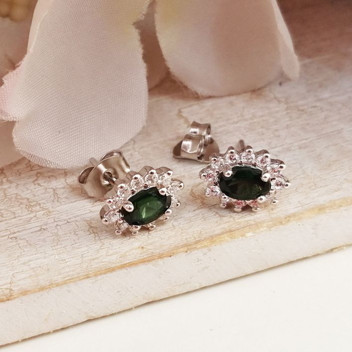 Classic Diopsite Studs