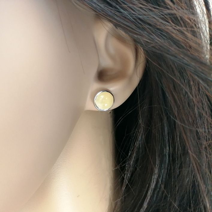 Moonstone Studs