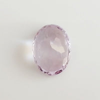 Amethyst - Oval Shape. 27.5 ct